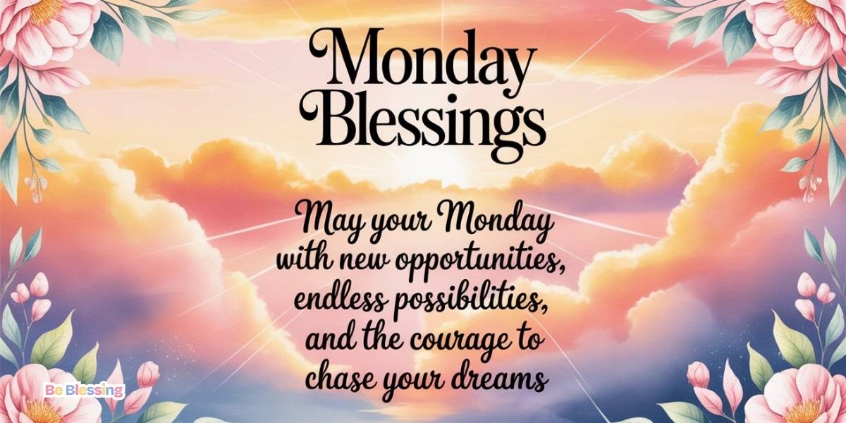 Happy Monday Greetings and Blessings Be Blessing