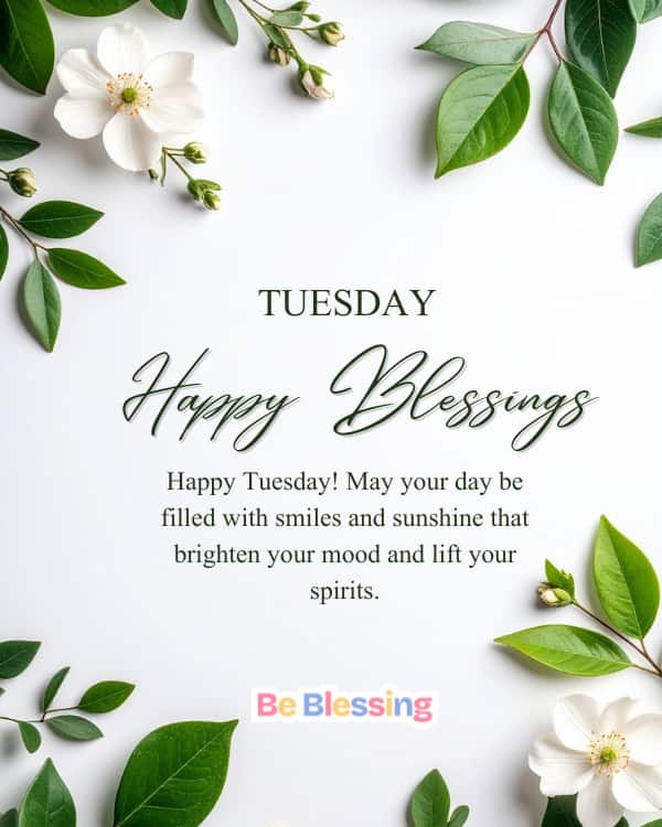 Happy Tuesday Blessings