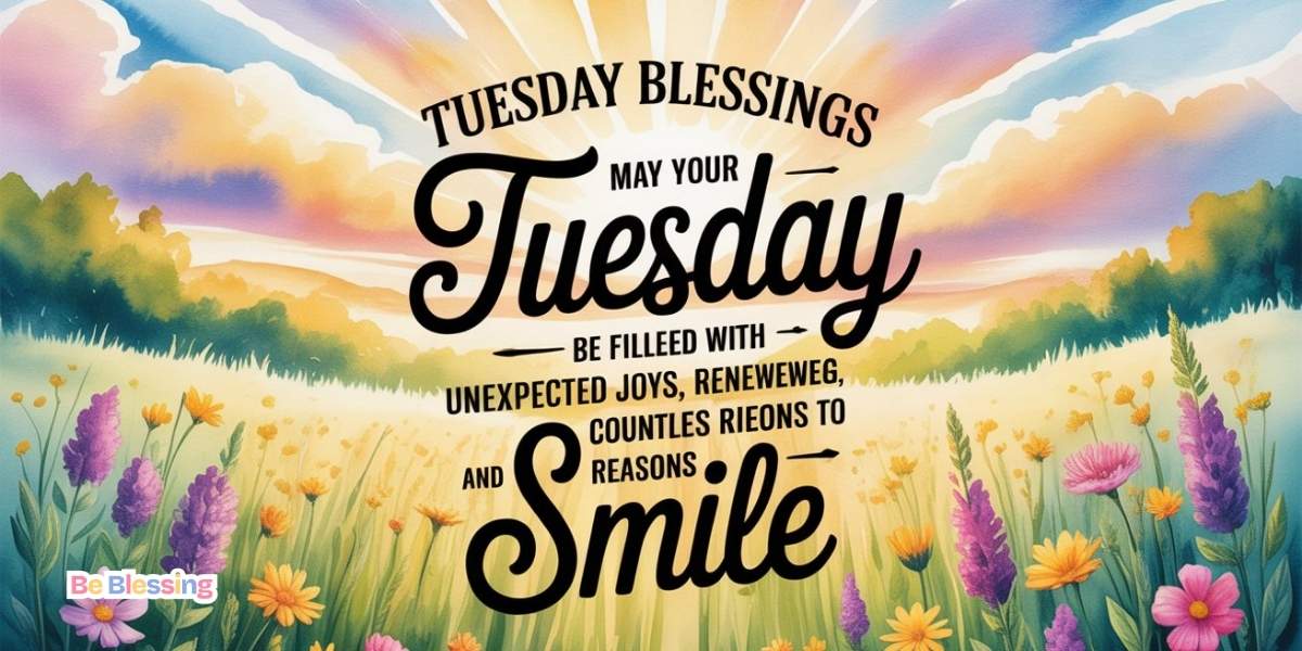 Inspirational Tuesday Blessings and Prayers