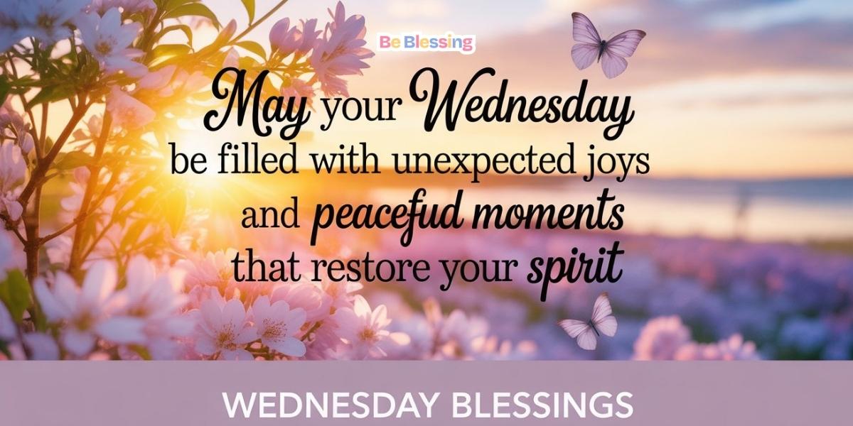 Inspirational Wednesday Blessings