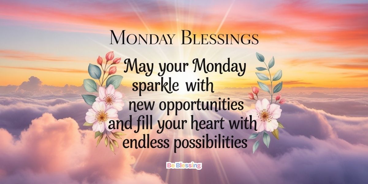 Monday Blessings for School Learning Be Blessing
