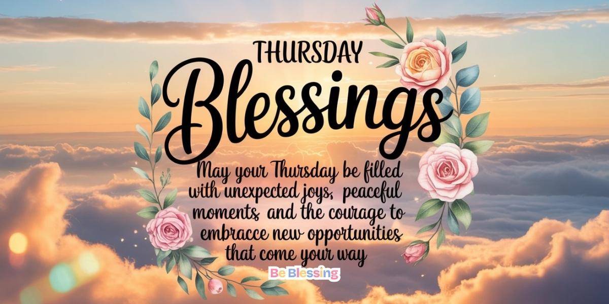 Motivational Thursday Blessings