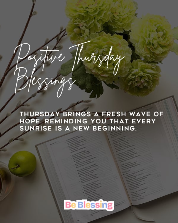 Positive Thursday Blessings