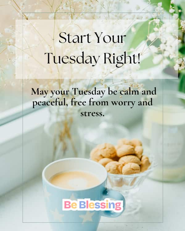 Short Tuesday Blessings for Social Media