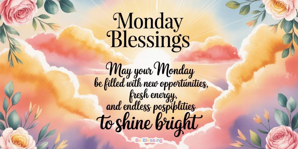 Strong and Brave Monday Blessings 1 Be Blessing