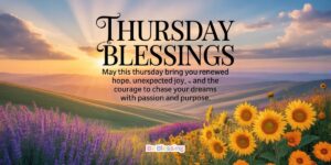 Thursday Blessings