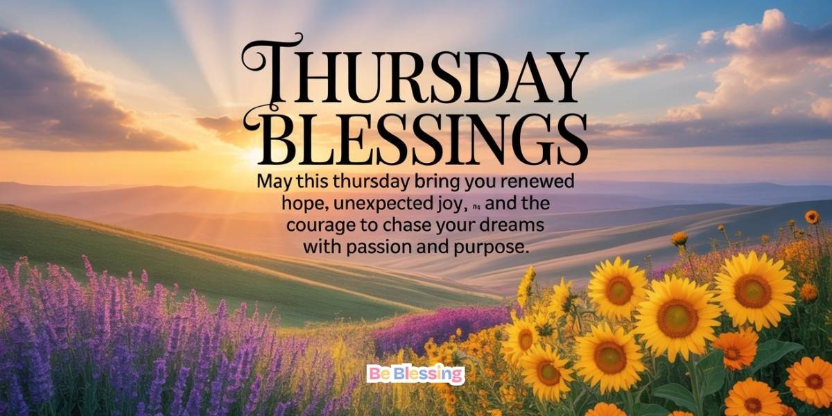 Thursday Blessings