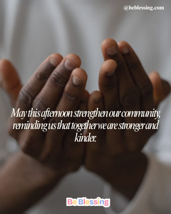 Afternoon Prayer For School