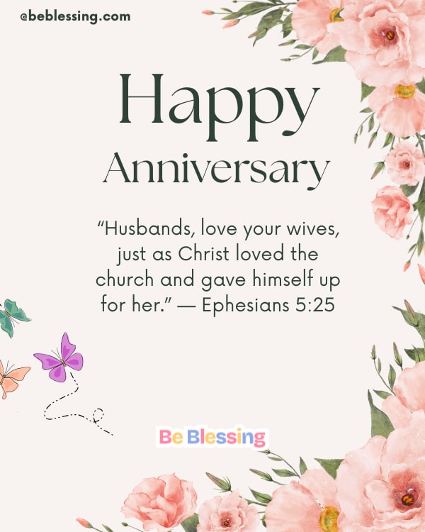 Anniversary Blessings Bible Verses