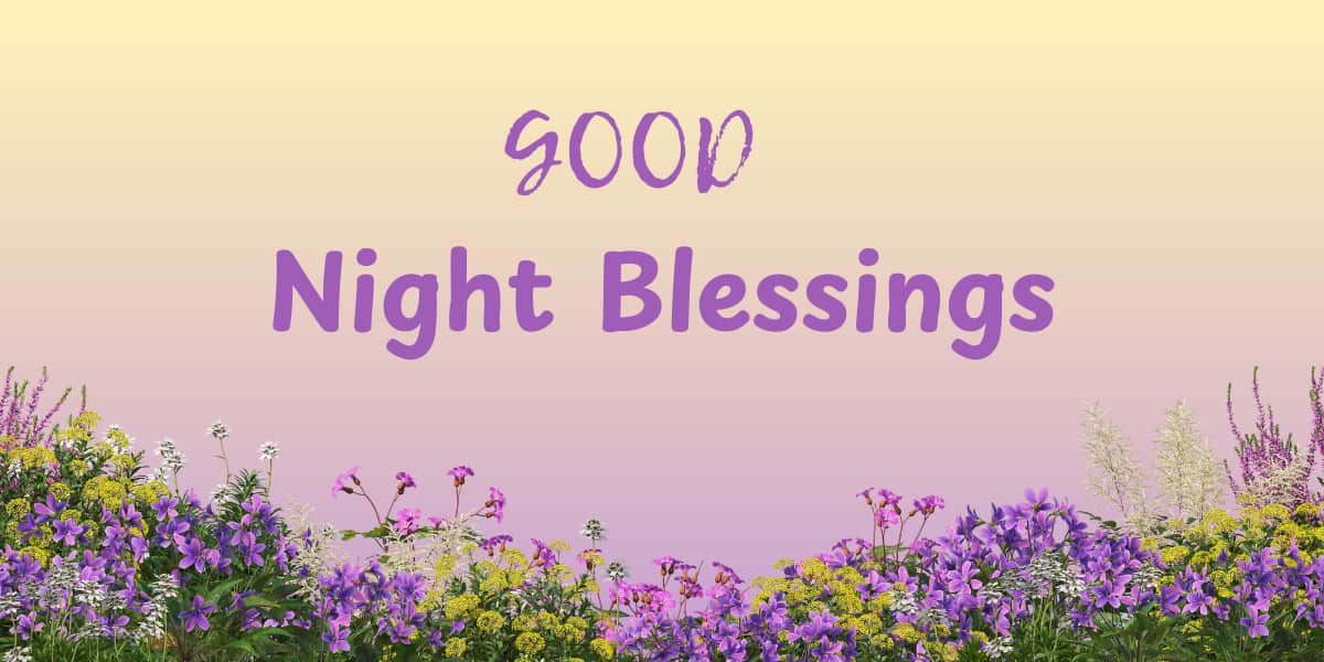 Good Night Blessings