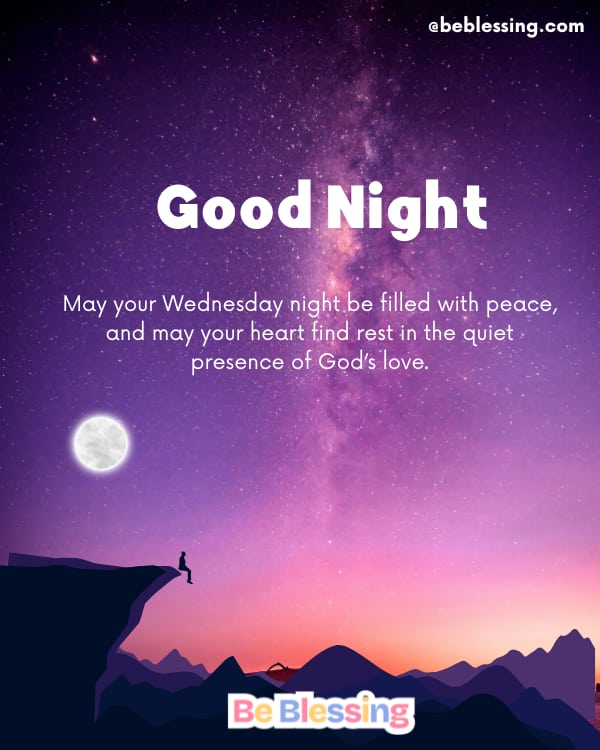 Good Night Wednesday Blessings