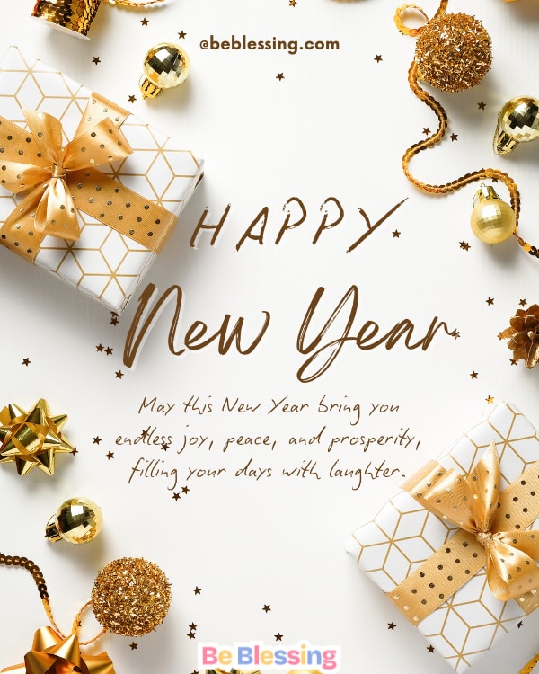 Happy New Year Blessings with images