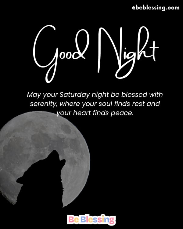 Have A Blessed Saturday Night