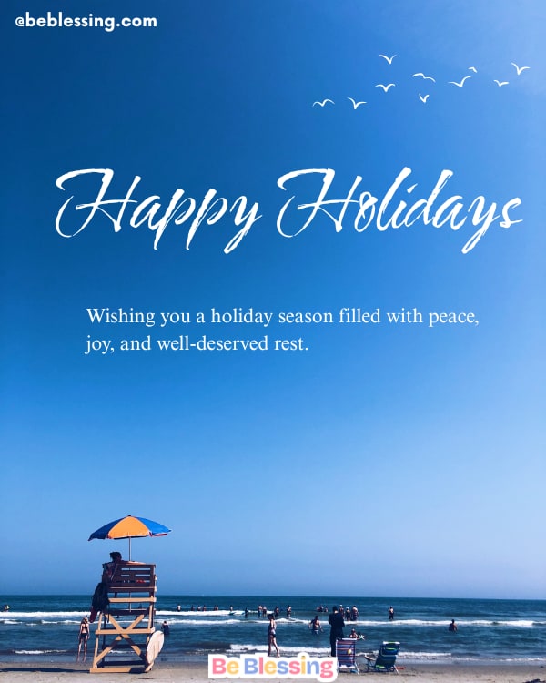 Holiday Wishes For Teachers