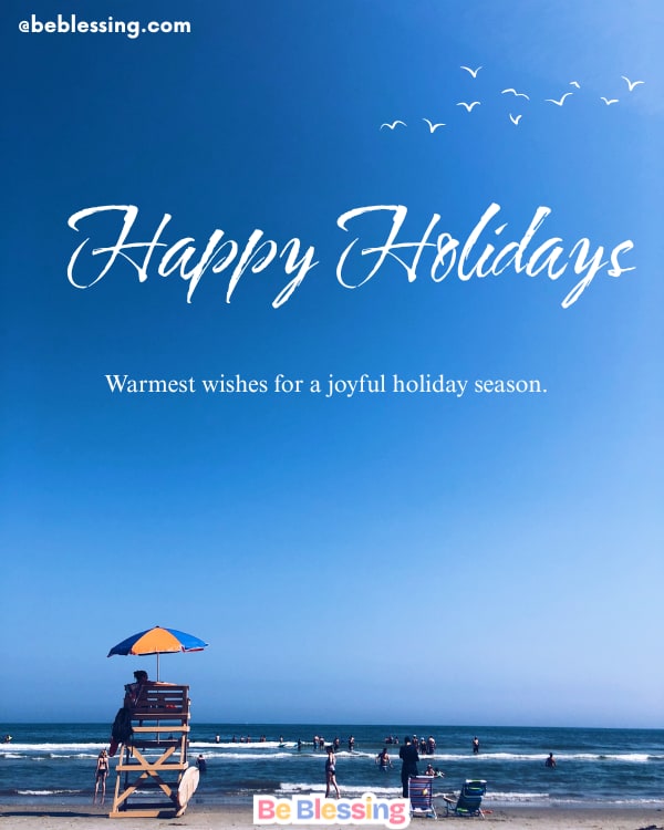 Short Holiday Greetings