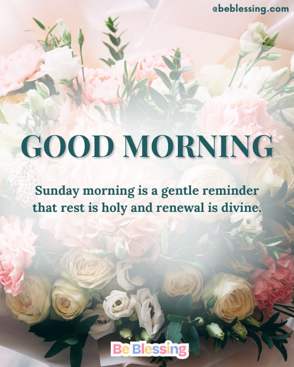 Sunday Morning Phrases and Quotations