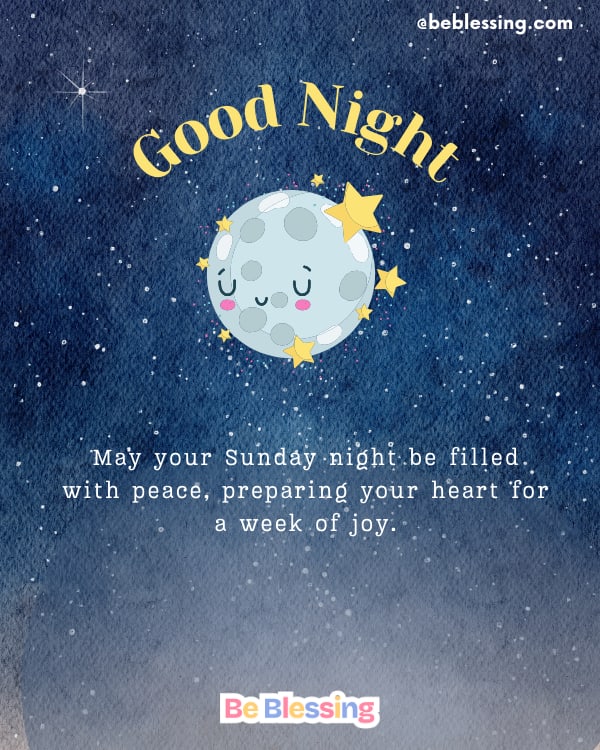 Sunday Night Blessings Quotes