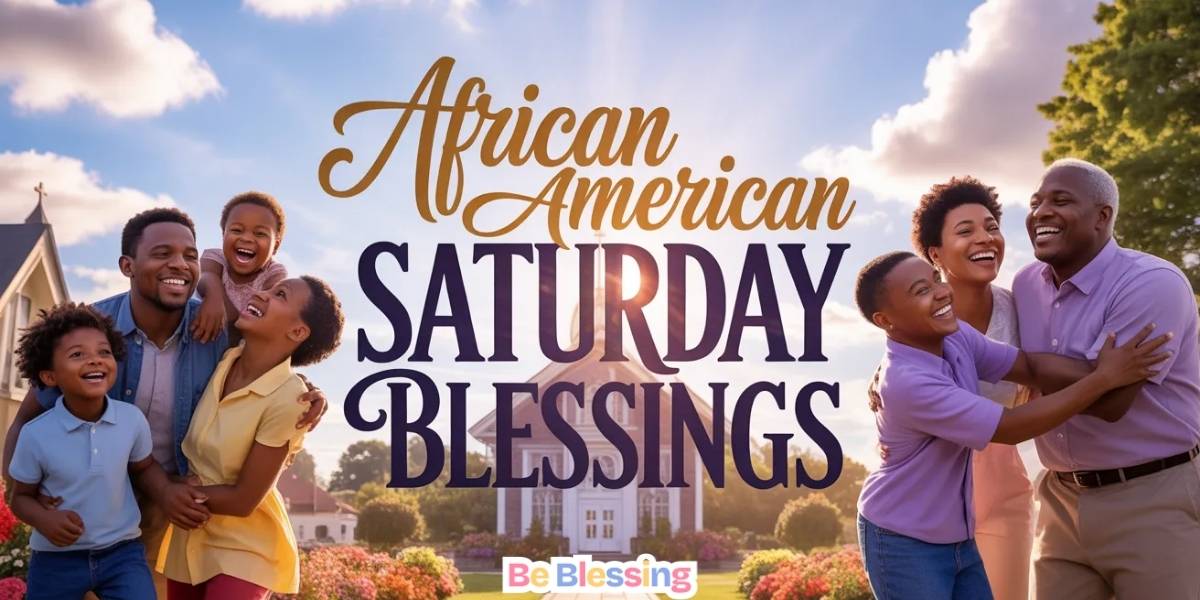 African American Saturday blessing