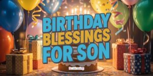 birthday blessings for your son