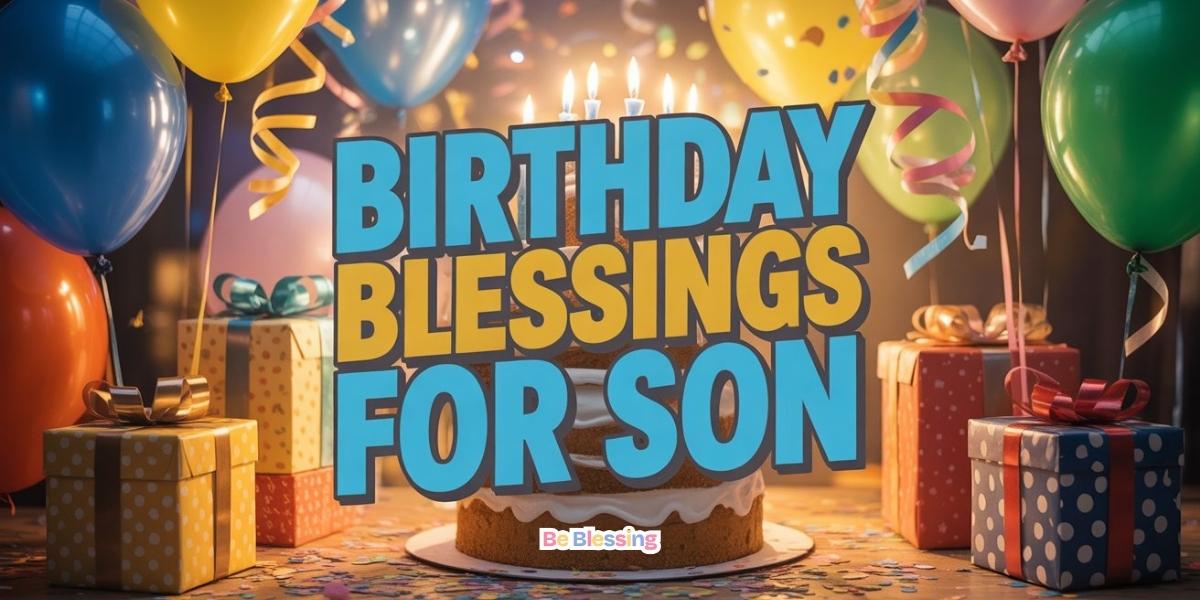 birthday blessings for your son