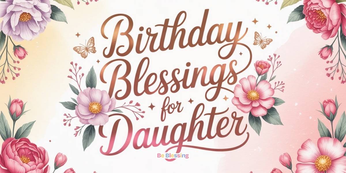 Birthday Blessings for Daughter