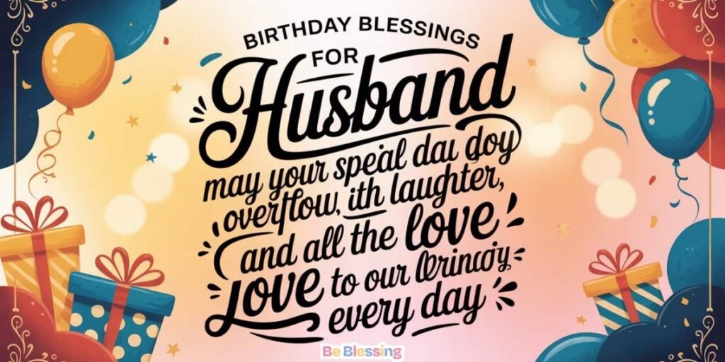 Birthday Prayers for Husband