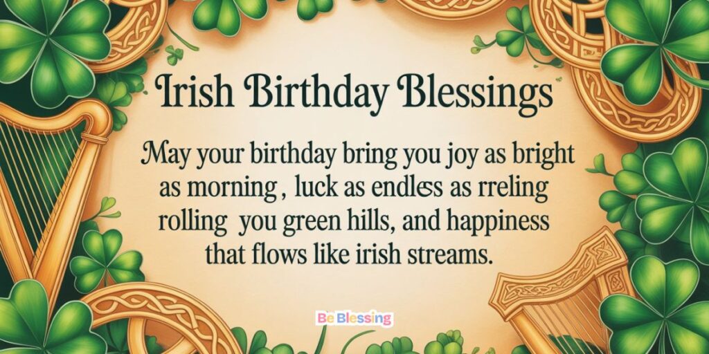 Funny Irish Birthday Blessings