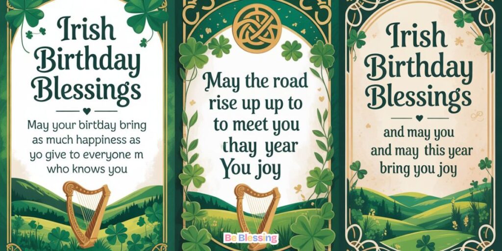Irish Birthday Blessings for a Grandmother