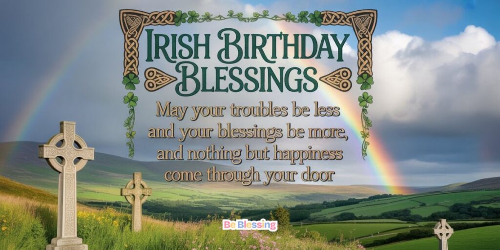 Irish Birthday Blessings for a Sister