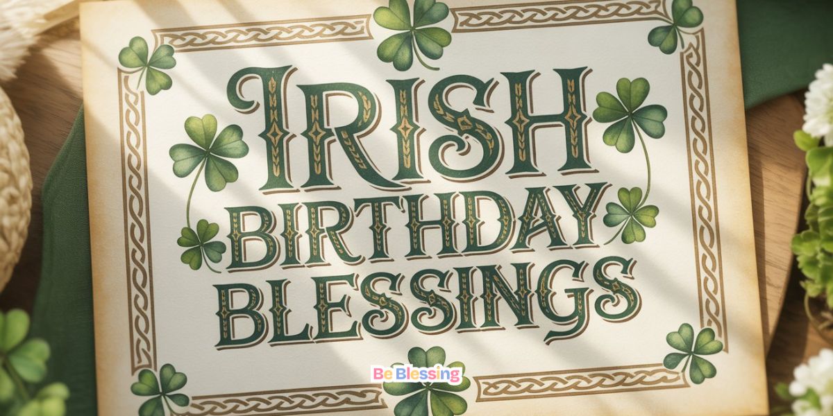 Irish Birthday Blessings