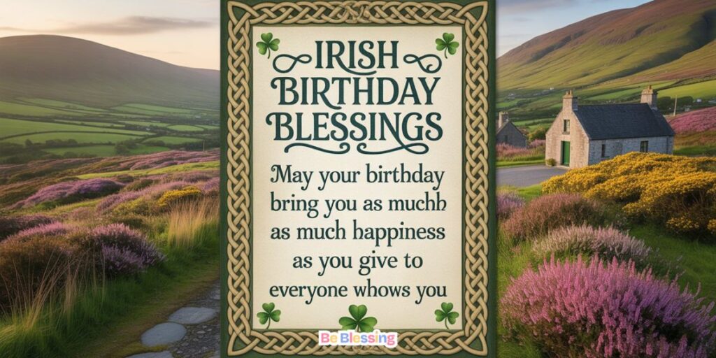 Irish Birthday Prayers